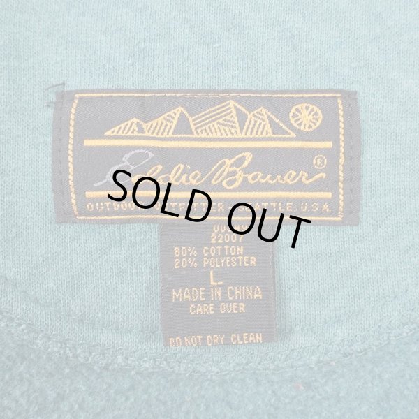 90's Eddie Bauer プリントスウェット 