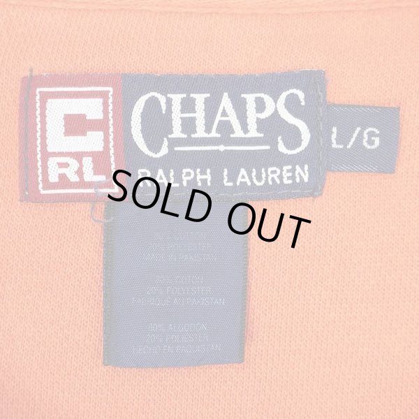 90's CHAPS RALPH LAUREN ロゴ刺繍 スウェットmtp04392702003163