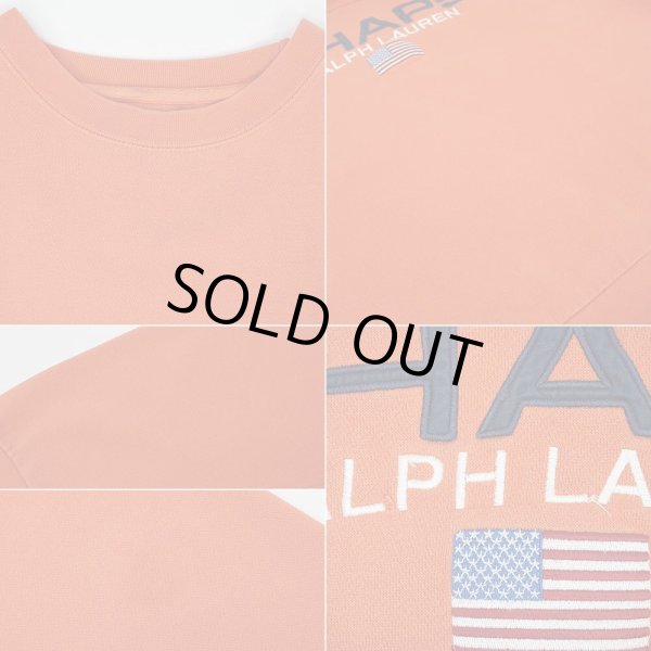 画像4: 90's CHAPS RALPH LAUREN ロゴ刺繍 スウェット (4)