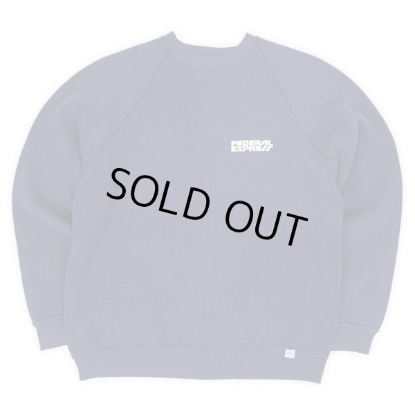 画像2: 90's FedEx ロゴプリント スウェット "MADE IN USA / DISCUS body" (2)