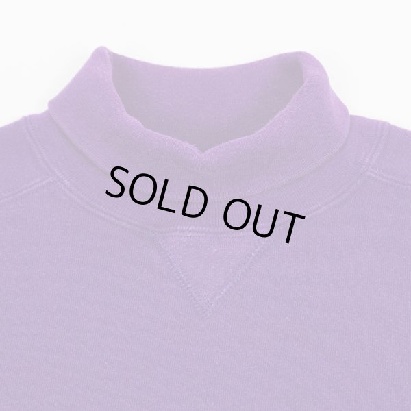 画像3: 90's RUSSELL タートルネック ブランクスウェット “HIGH COTTON / MADE IN USA” (3)