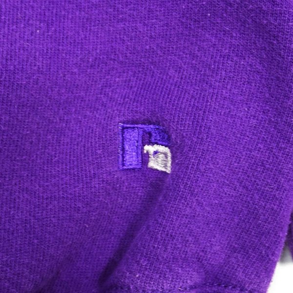 画像4: 90's RUSSELL タートルネック ブランクスウェット “HIGH COTTON / MADE IN USA” (4)