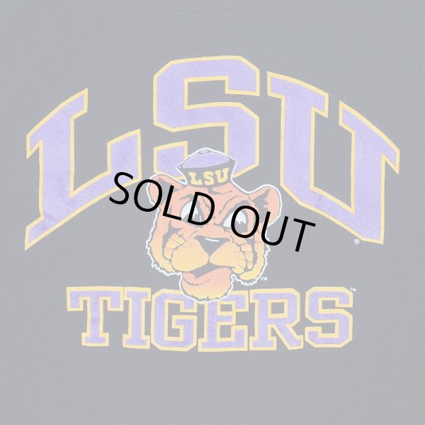 画像3: 80's JERZEES カレッジプリント スウェット "BLACK / MADE IN USA" (3)