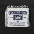 画像2: 90's Lee ロゴ刺繍 スウェット "FADE BLACK" (2)