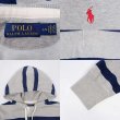 画像3: 00's Polo Ralph Lauren ボーダー柄 ヘンリーネックパーカー (3)