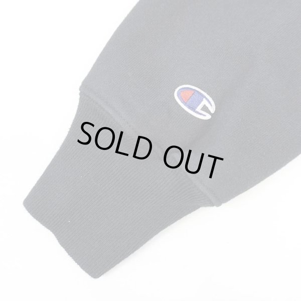 画像3: 00's Champion リバースウィーブ パーカー "目無し / BLACK" (3)