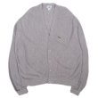 画像1: 80's IZOD LACOSTE アクリルカーディガン “GRAY / MADE IN USA” (1)