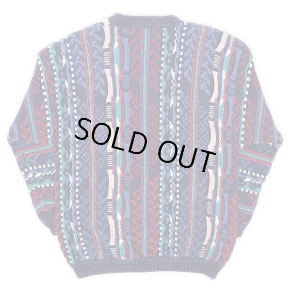 画像2: 90's CROFT & BARROW 3D コットンニット (2)