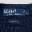 画像2: 90's Polo Ralph Lauren ケーブル編み シルクニット (2)