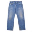 画像1: 00's Levi's 501 デニムパンツ "MADE IN USA / 実寸W33 L30" (1)