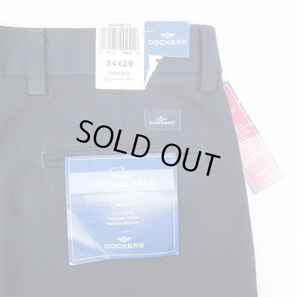 画像4: 00's DOCKERS 2タック チノトラウザー "DEADSTOCK / W34 L29" (4)