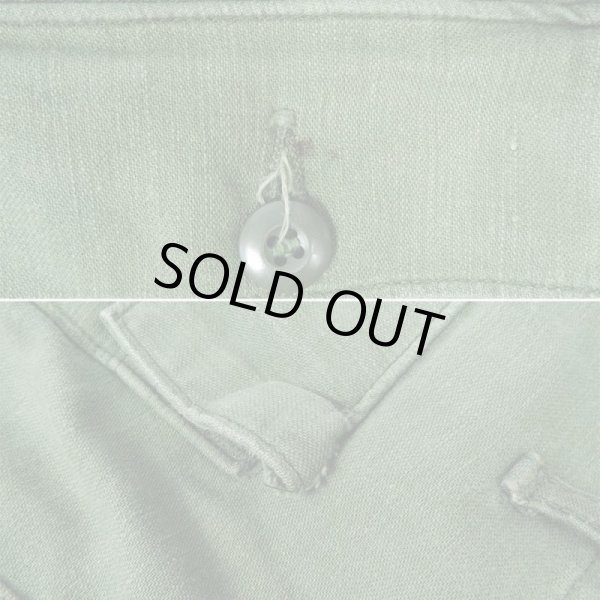 画像5: 70's US.ARMY コットンサテン ベイカーパンツ (5)