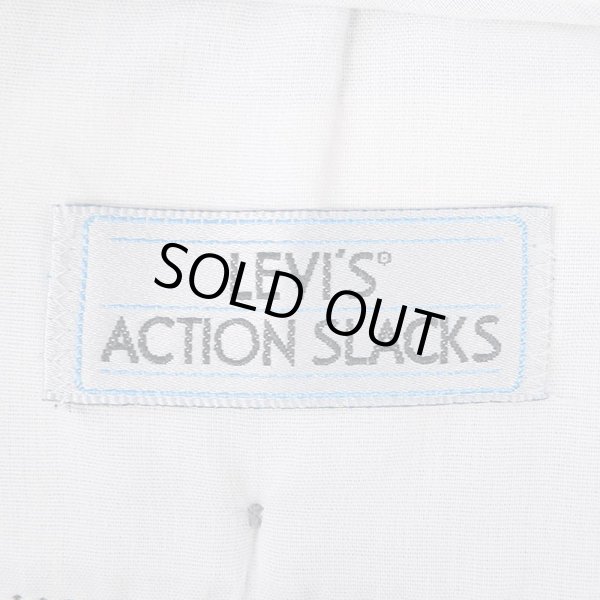 画像3: 90's Levi's アクションスラックス "MADE IN USA / W33 L30 / BLACK" (3)