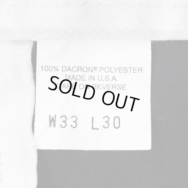 画像4: 90's Levi's アクションスラックス "MADE IN USA / W33 L30 / BLACK" (4)