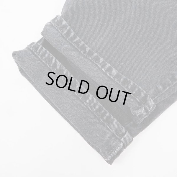 画像5: 00's Levi's 550 ブラックデニムパンツ “実寸W35 L31” (5)