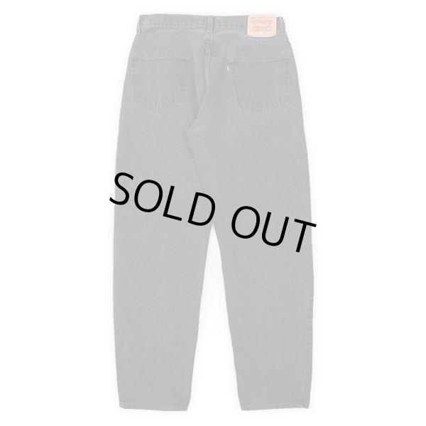 画像2: 00's Levi's 550 ブラックデニムパンツ (2)