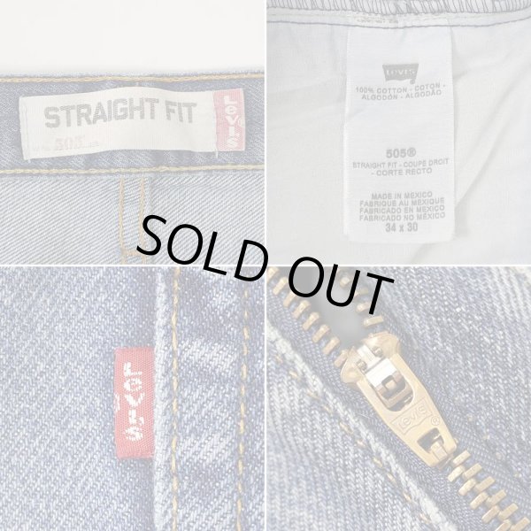 画像4: 00's Levi's 505 デニムパンツ “W34 L30” (4)