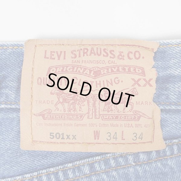 画像3: 90's Levi's 501 デニムパンツ "MADE IN USA / 実寸W32 L31" (3)