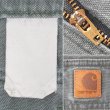 画像3: 00's Carhartt ダックカーゴパンツ "W34 L30相当" (3)