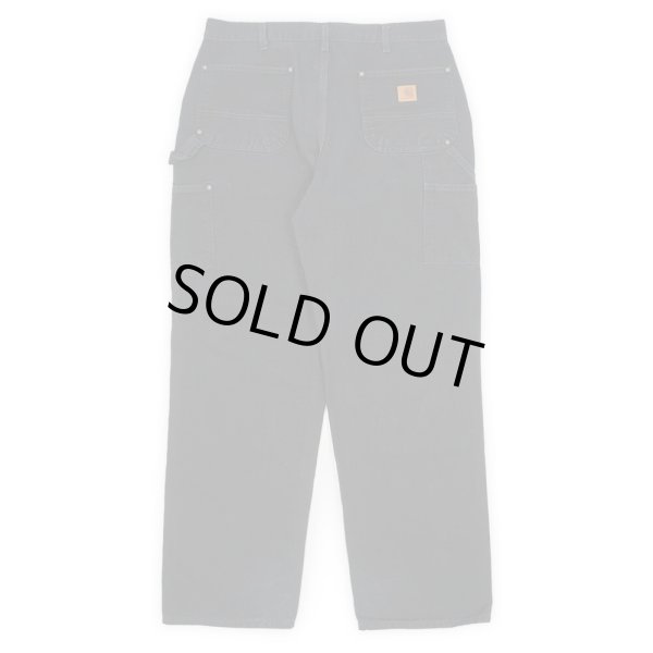 画像2: 00's Carhartt ダブルニー ダックペインターパンツ "B136 BLK / W36 L32" (2)