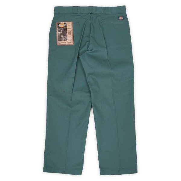 画像1: Early 00's Dickies 874 ワークパンツ "LINCOLN GREEN/ W36 L29 / DEADSTOCK" (1)