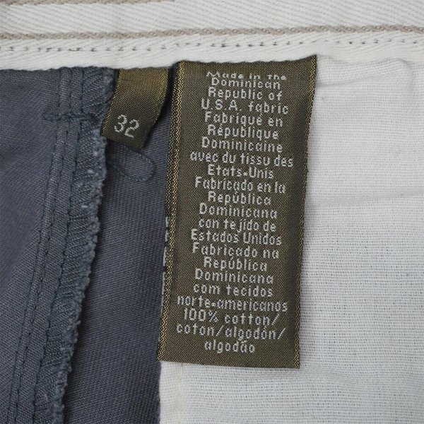 画像4: 90's Calvin Klein Khakis 2タック チノトラウザー "CHARCOAL" (4)