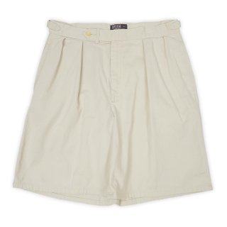 USA製Polo by Ralph Lauren リネンショーツ 31 ベージュ 90's Polo Ralph Lauren 2タック リネンショーツ 