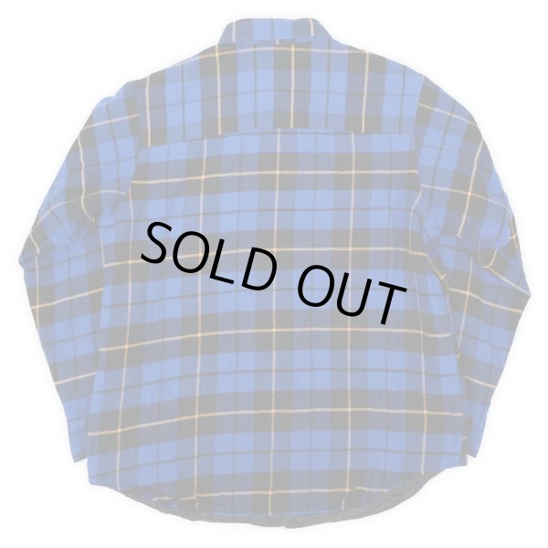 画像2: 90's SOUTH MOUNTAIN キルティングライナー ネルシャツ (2)