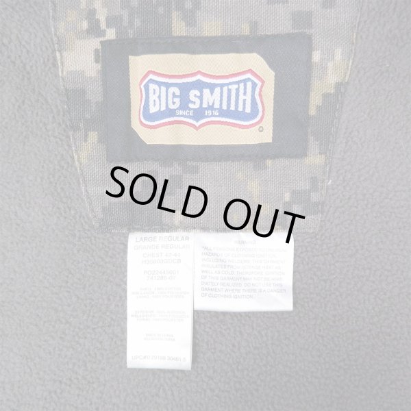 画像3: 00's BIG SMITH デジカモ柄 フーディージャケット (3)