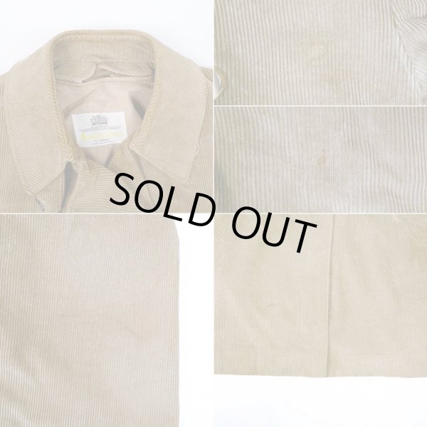 画像5: 70's Aquascutum 太畝コーデュロイ トレンチコート "MADE IN CANADA" (5)