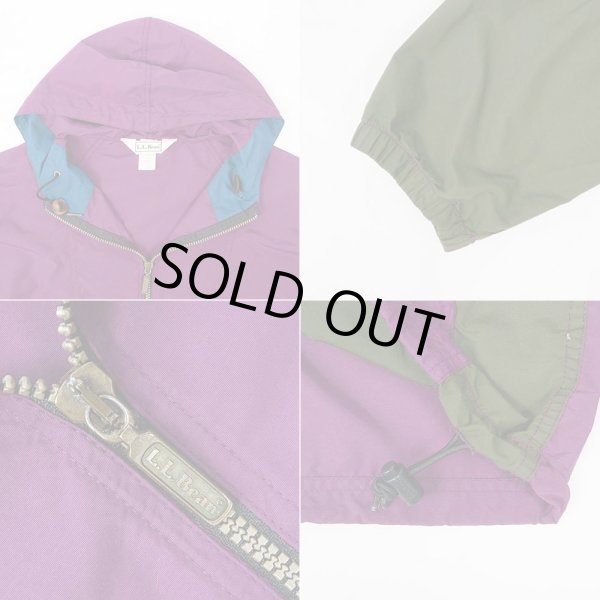 画像5: 90's L.L.Bean ナイロンアノラックパーカー (5)