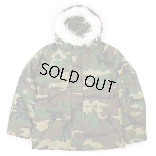 画像1: 【LARGE-SHORT / DEADSTOCK】00's US.Armed Forces GEN1 ECWCS ウッドランドカモ柄 GORE-TEX PARKA (1)