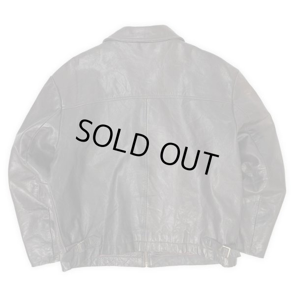 画像2: 90-00's Banana Repubilc レザースポーツジャケット (2)