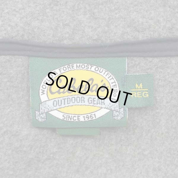 画像2: 00's Cabela's スナップT型 フリースジャケット "MADE IN USA" (2)