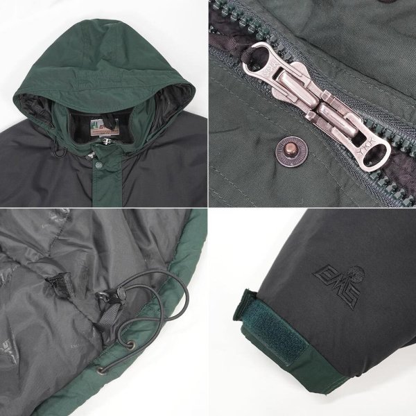 画像4: 90's EMS パデッドマウンテンパーカー (4)