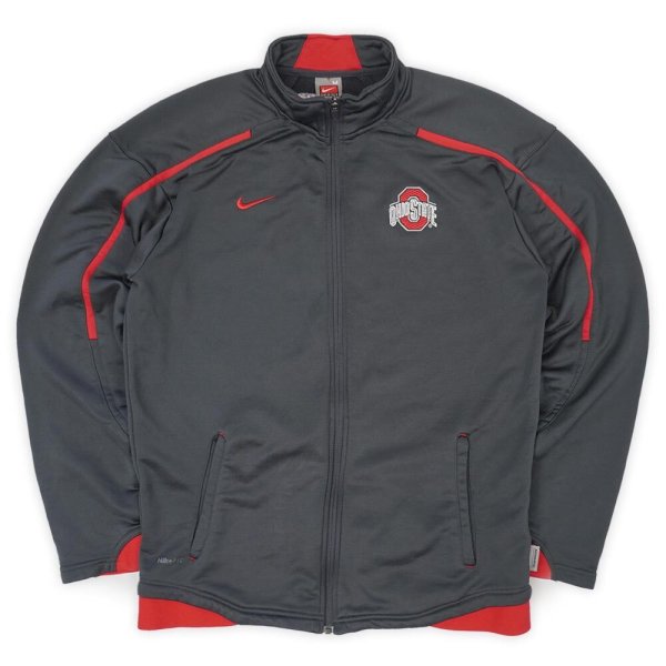 画像1: 00's NIKE トラックジャケット "OHIO STATE UNIVERSITY" (1)