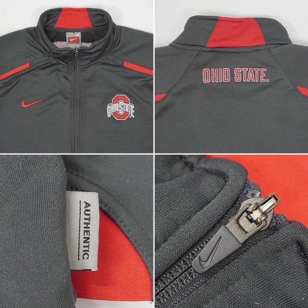 画像3: 00's NIKE トラックジャケット "OHIO STATE UNIVERSITY" (3)