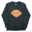 画像1: 00's HARLEY-DAVIDSON L/S 両面プリントTシャツ (1)