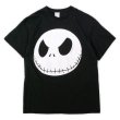 画像1: 00's Jack Skellington キャラクタープリント Tシャツ (1)