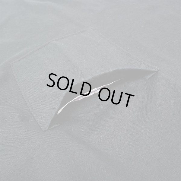 画像4: 80's Fruit of the Loom ポケットTシャツ "DEADSTOCK / BLACK" (4)