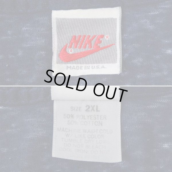 画像2: 90's NIKE ロゴプリントTシャツ "MADE IN USA / AS-IS" (2)