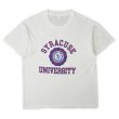 画像1: 80's SYRACUSE UNIVERSITY カレッジプリントTシャツ (1)