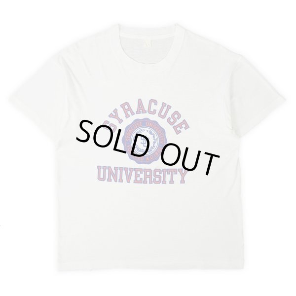 画像1: 80's SYRACUSE UNIVERSITY カレッジプリントTシャツ (1)