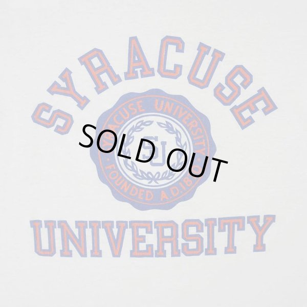 画像2: 80's SYRACUSE UNIVERSITY カレッジプリントTシャツ (2)