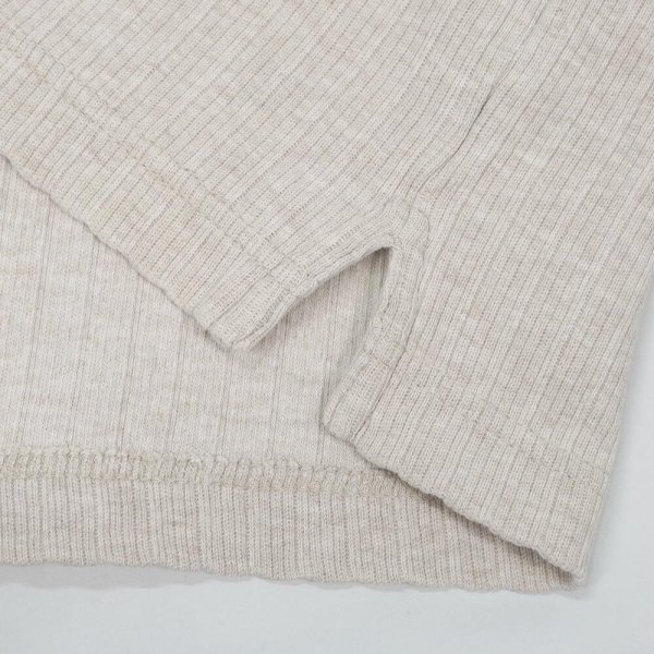 画像3: 90's Eddie Bauer ヘンリーネックカットソー (3)