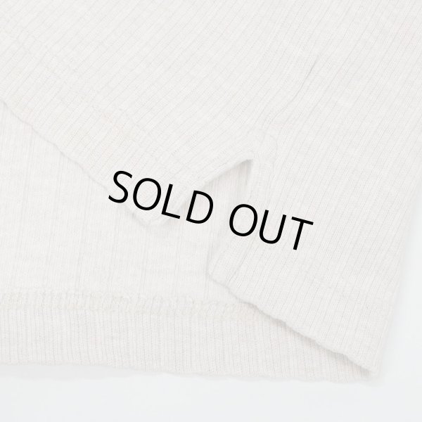 画像3: 90's Eddie Bauer ヘンリーネックカットソー (3)