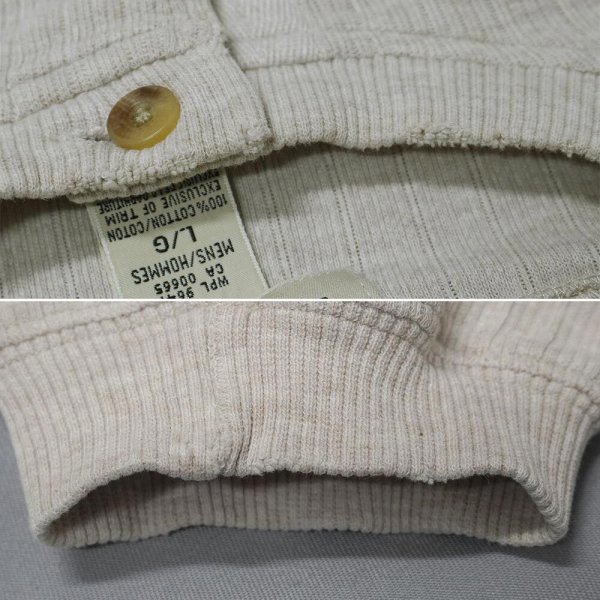 画像5: 90's Eddie Bauer ヘンリーネックカットソー (5)