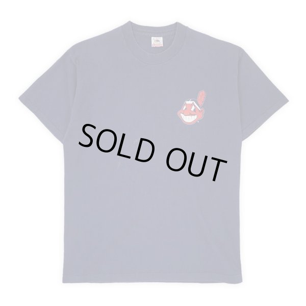 画像1: 90's Cleaveland Indians 両面プリントTシャツ “MADE IN USA” (1)