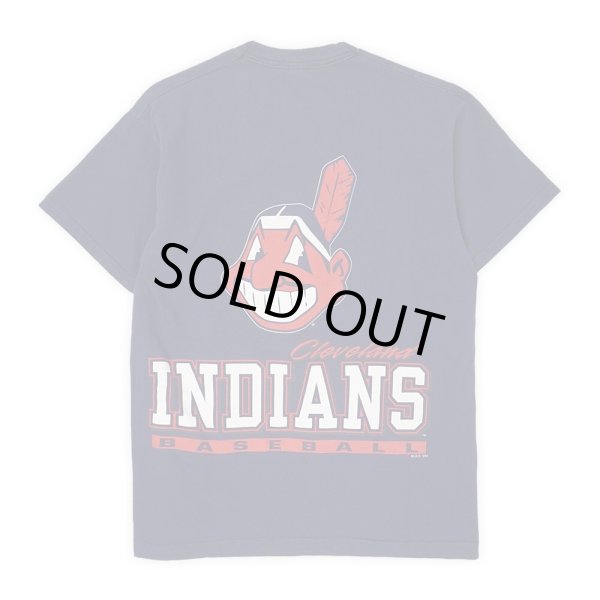 画像2: 90's Cleaveland Indians 両面プリントTシャツ “MADE IN USA” (2)