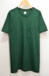 画像1: 70-80's Sears ポケットTシャツ “DEADSTOCK / GREEN” (1)